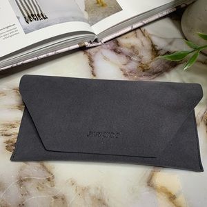 Jimmy Choo Suede Sunglasses Case